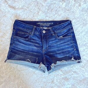 American Eagle Outfitters Super Stretch Shortie Shorts Size 8